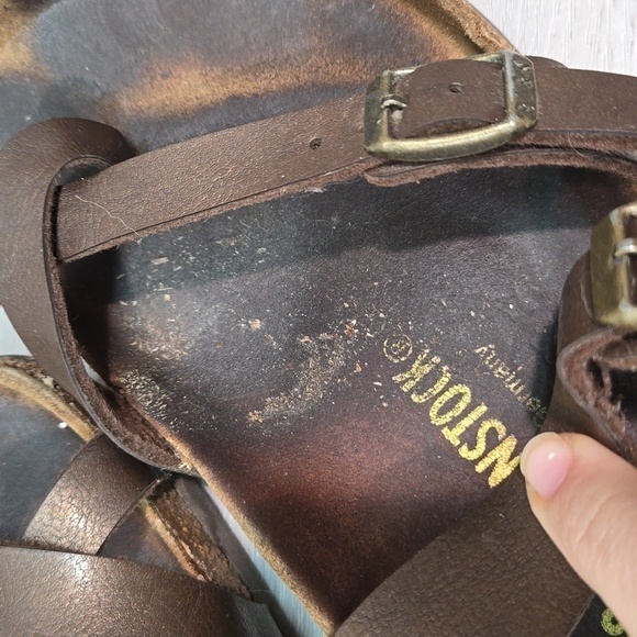 Birkenstock Women Mayari Loop Toe Sandals Flats shoes sz 38/7 Regular - Picture 14 of 14